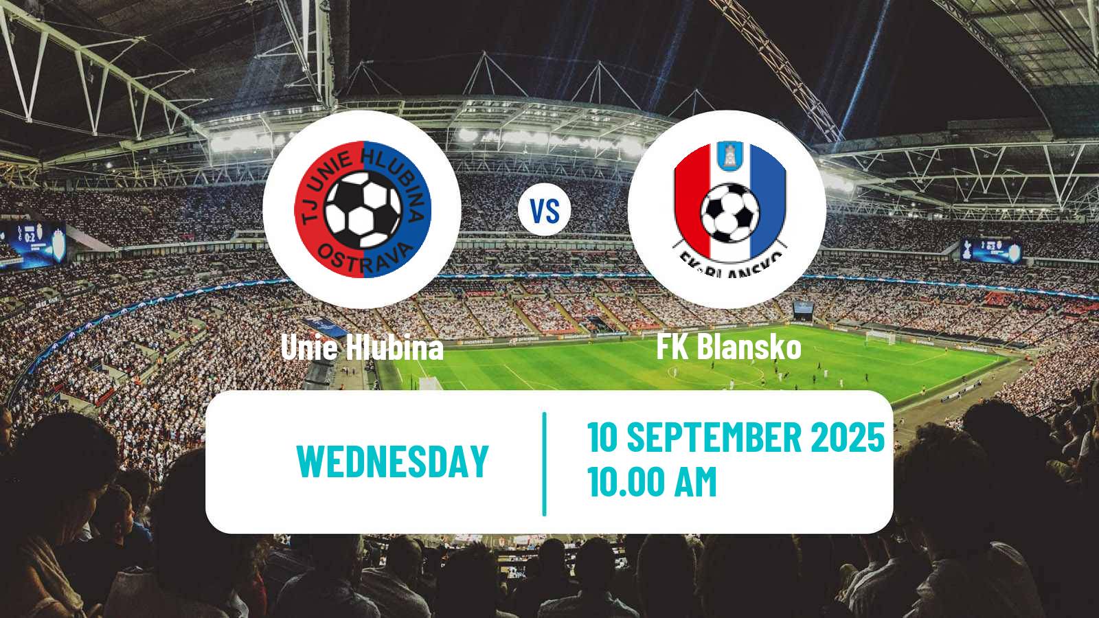 Football Czech MSFL Unie Hlubina - Blansko