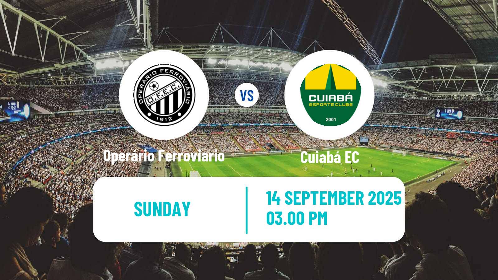 Football Brazilian Serie B Operário Ferroviario - Cuiabá