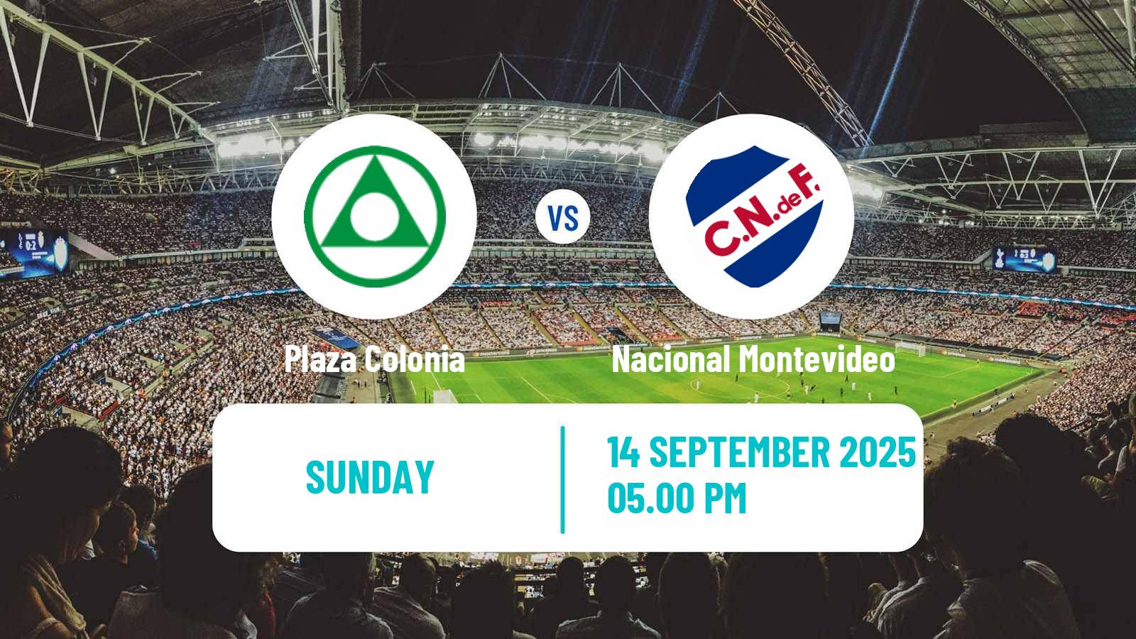 Football Uruguayan Primera Division Plaza Colonia - Nacional Montevideo