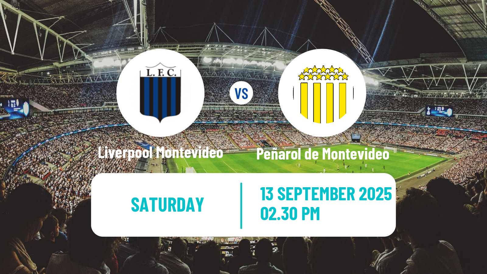 Football Uruguayan Primera Division Liverpool Montevideo - Peñarol de Montevideo