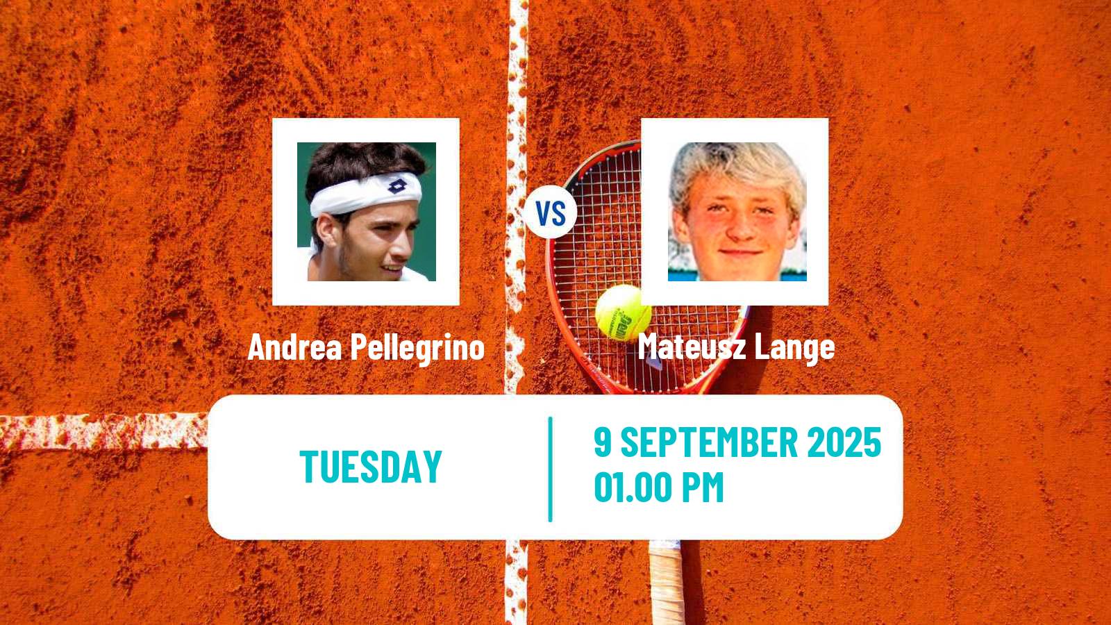 Tennis Szczecin Challenger Men Andrea Pellegrino - Mateusz Lange