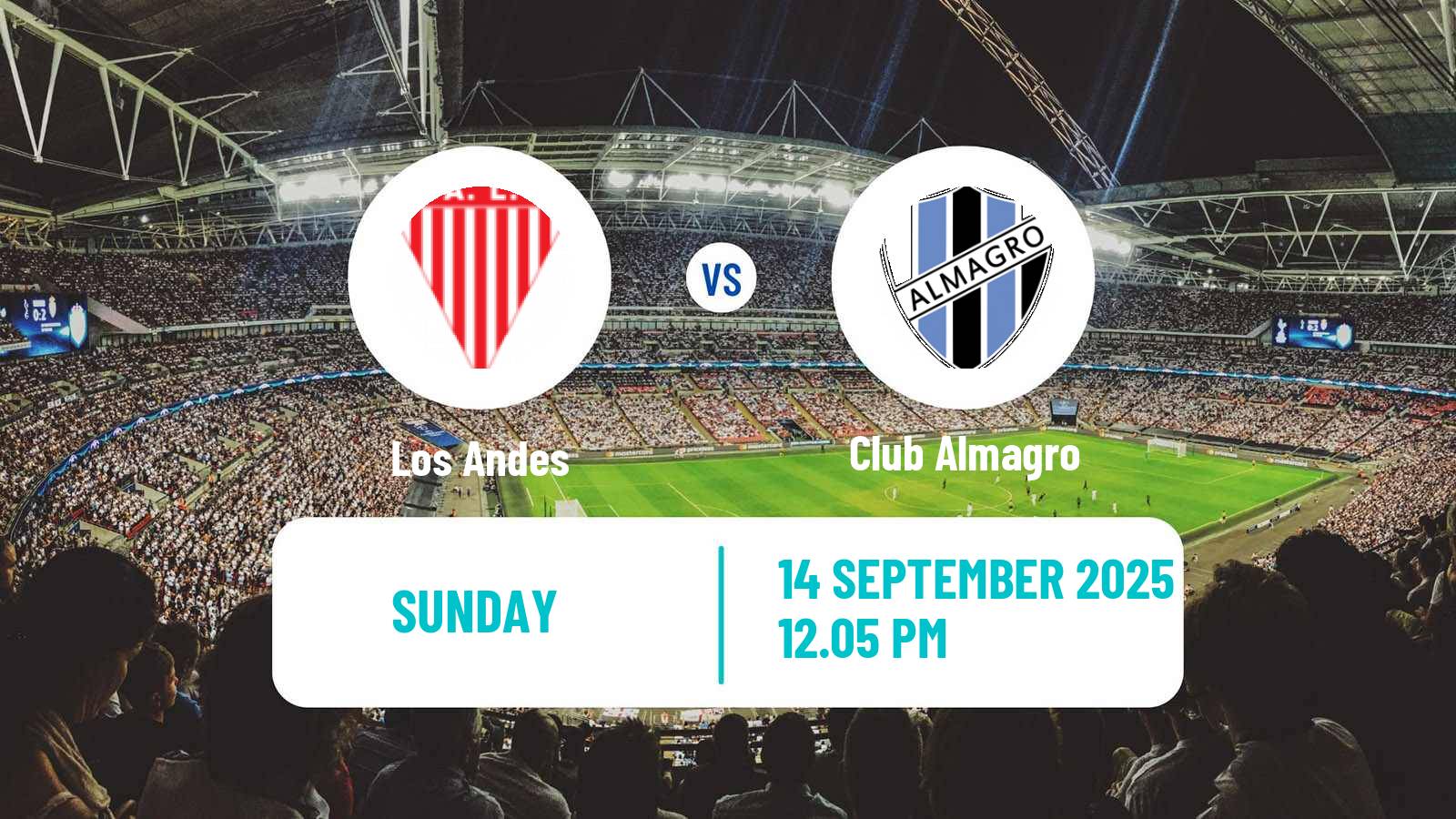 Football Argentinian Primera Nacional Los Andes - Club Almagro