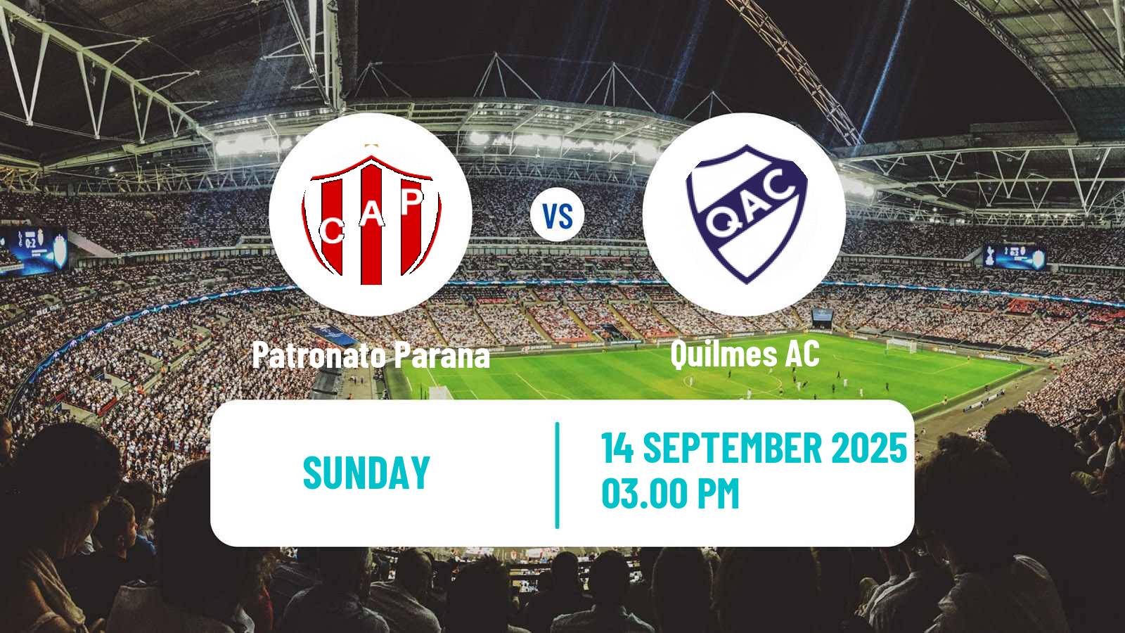 Football Argentinian Primera Nacional Patronato Parana - Quilmes