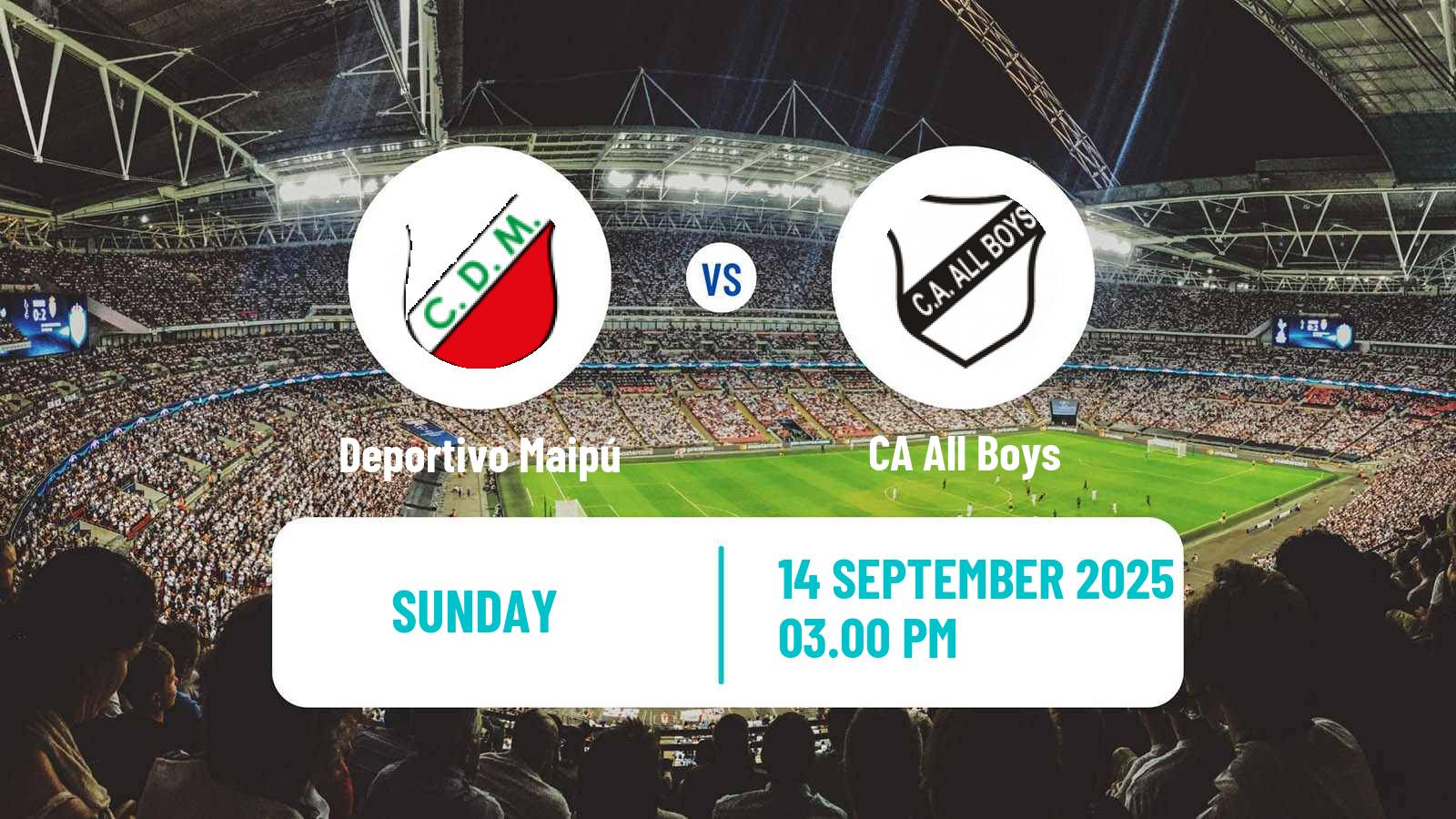 Football Argentinian Primera Nacional Deportivo Maipú - All Boys