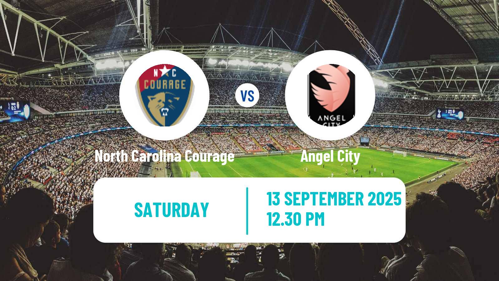 Football NWSL North Carolina Courage - Angel City