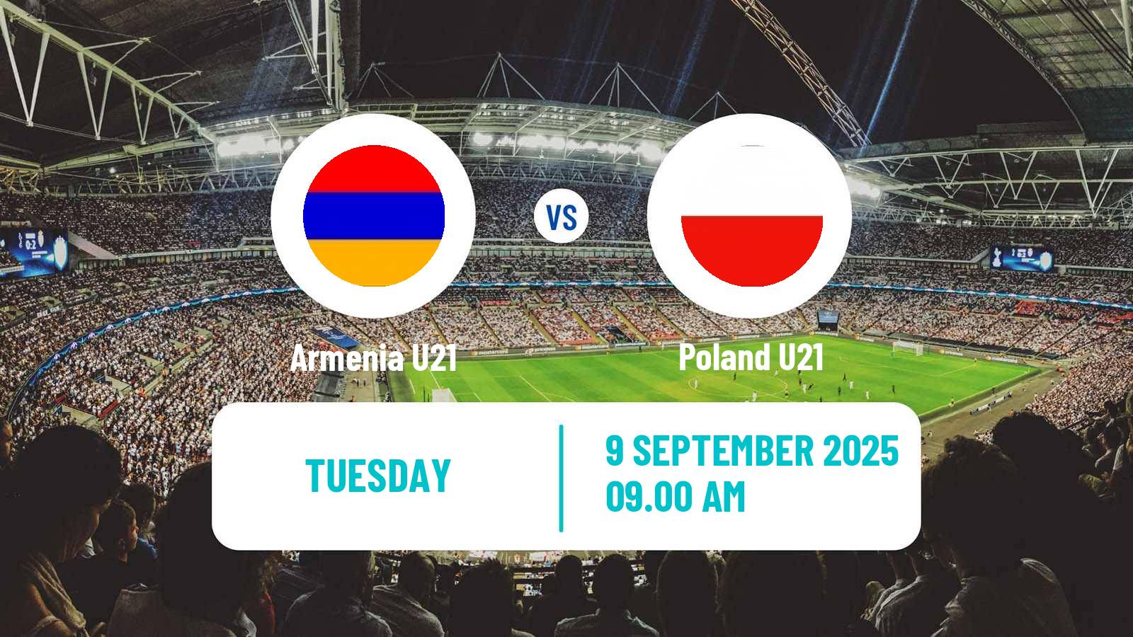 Football UEFA Euro U21 Armenia U21 - Poland U21