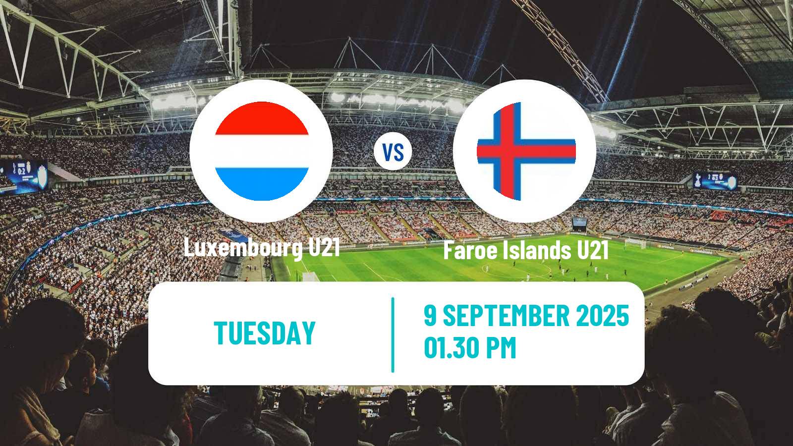 Football UEFA Euro U21 Luxembourg U21 - Faroe Islands U21