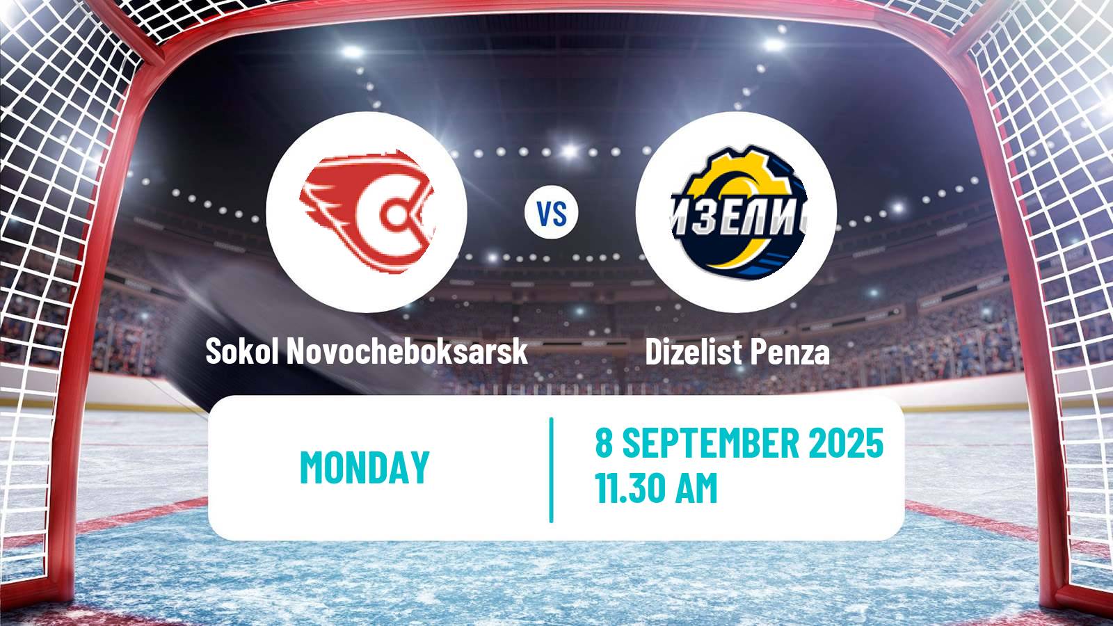 Hockey Club Friendly Ice Hockey Sokol Novocheboksarsk - Dizelist Penza
