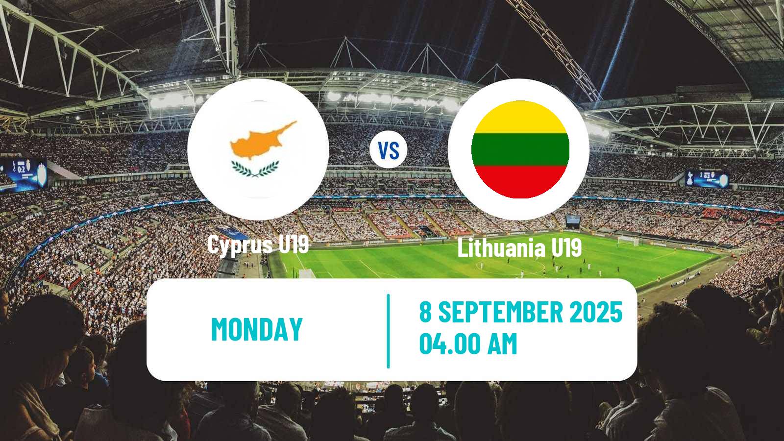 Football Friendly Cyprus U19 - Lithuania U19