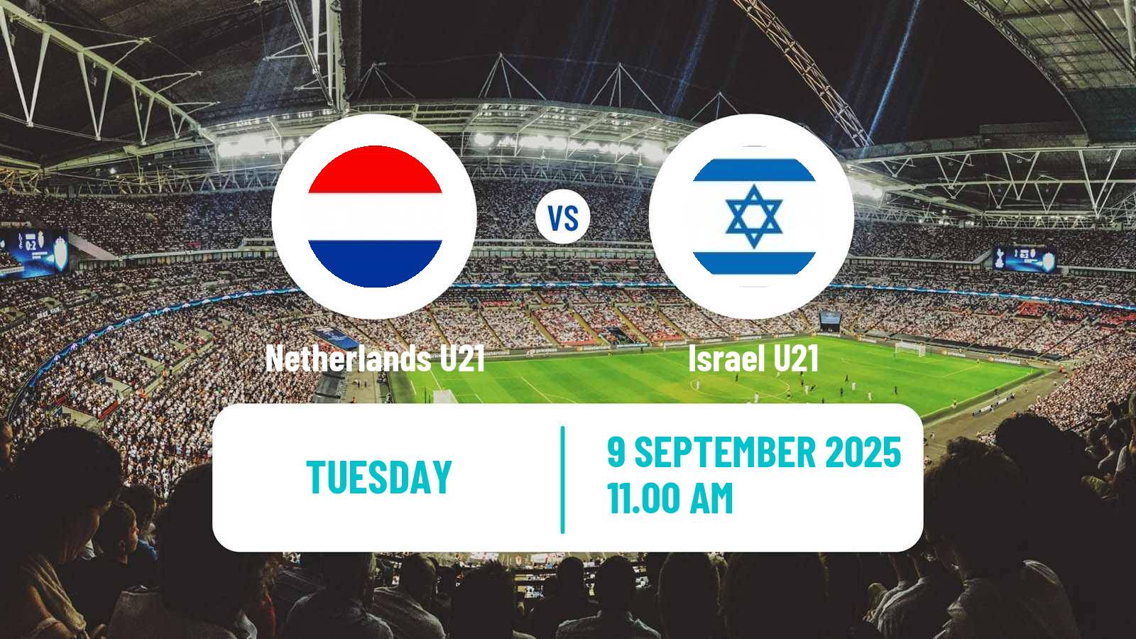 Football UEFA Euro U21 Netherlands U21 - Israel U21