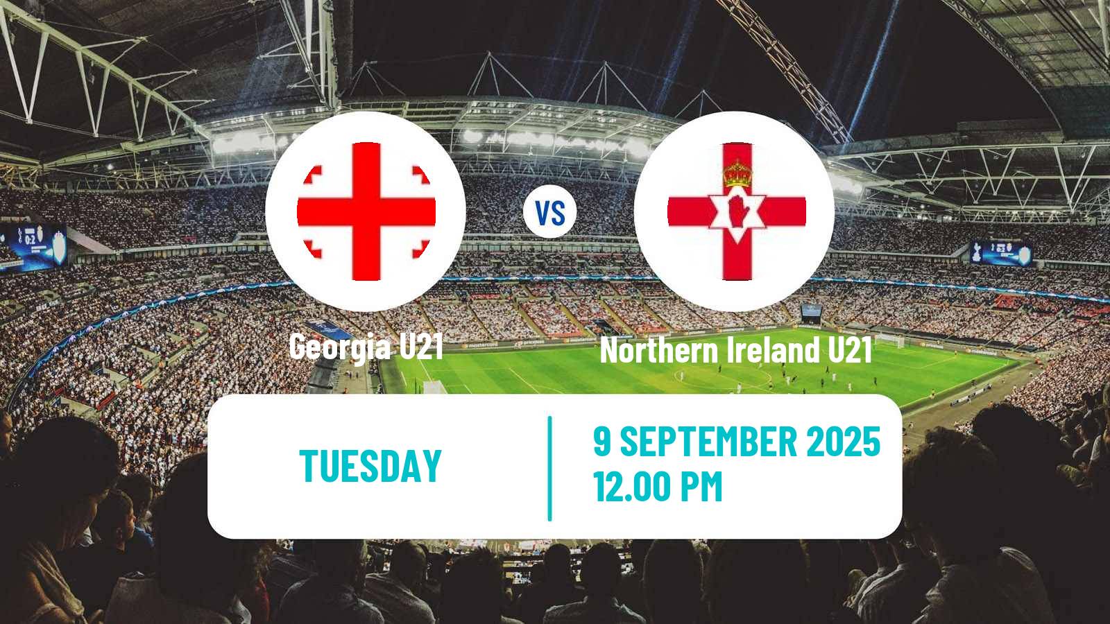 Football UEFA Euro U21 Georgia U21 - Northern Ireland U21