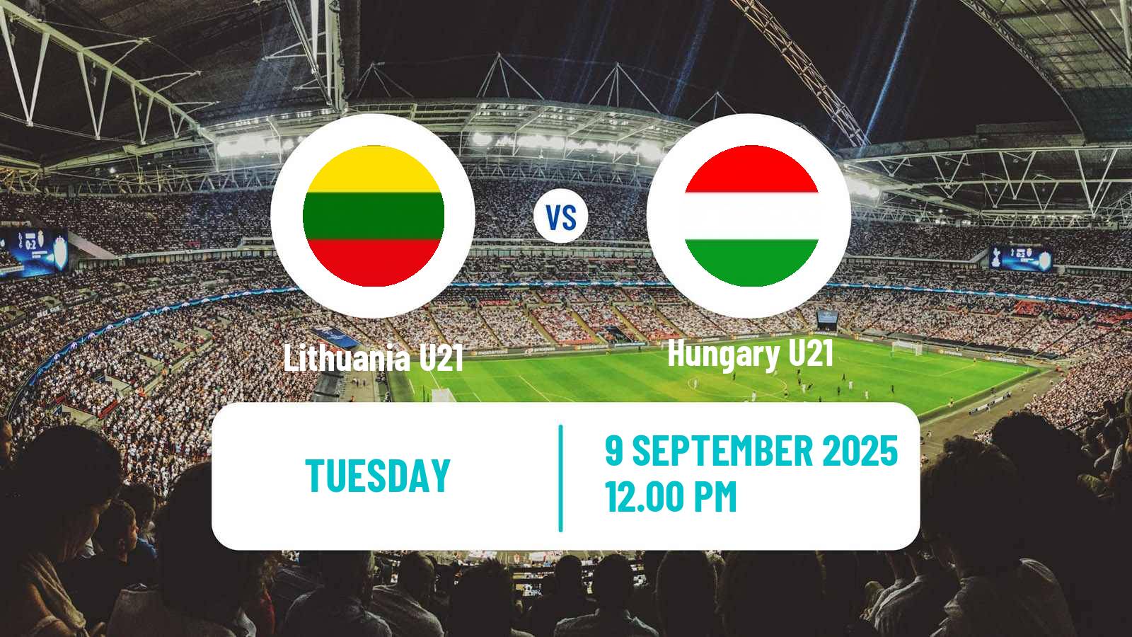 Football UEFA Euro U21 Lithuania U21 - Hungary U21