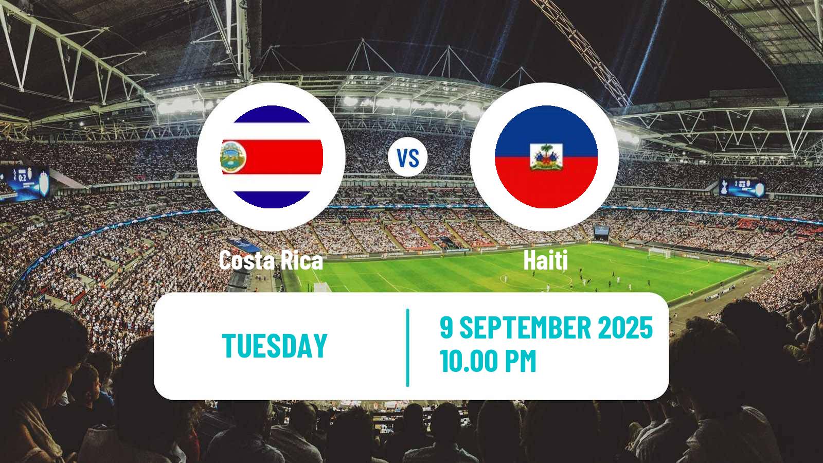 Football FIFA World Cup Costa Rica - Haiti
