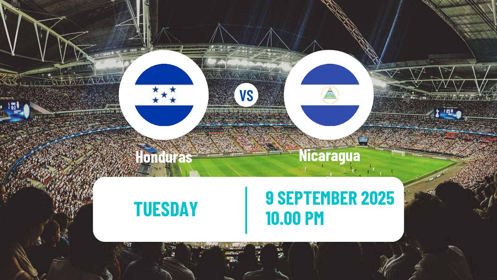 Football FIFA World Cup Honduras - Nicaragua