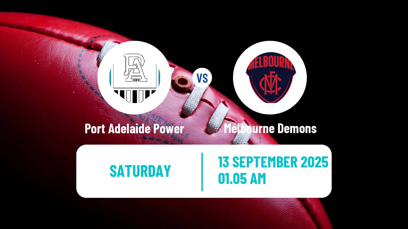 Aussie rules AFL Women Port Adelaide Power - Melbourne Demons
