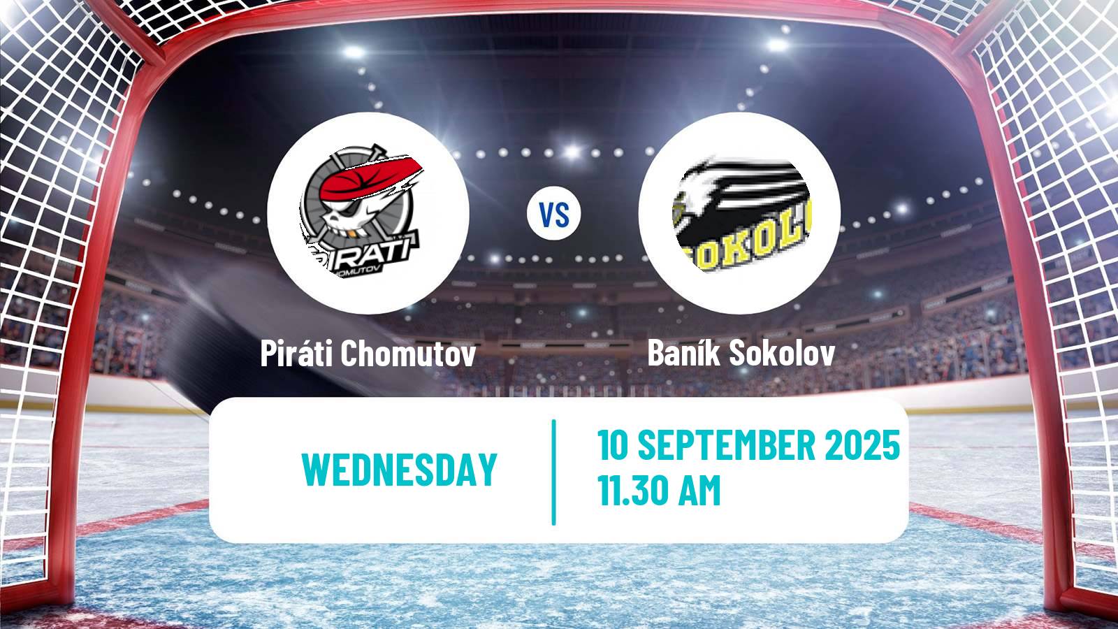 Hockey Czech Chance Liga Piráti Chomutov - Baník Sokolov