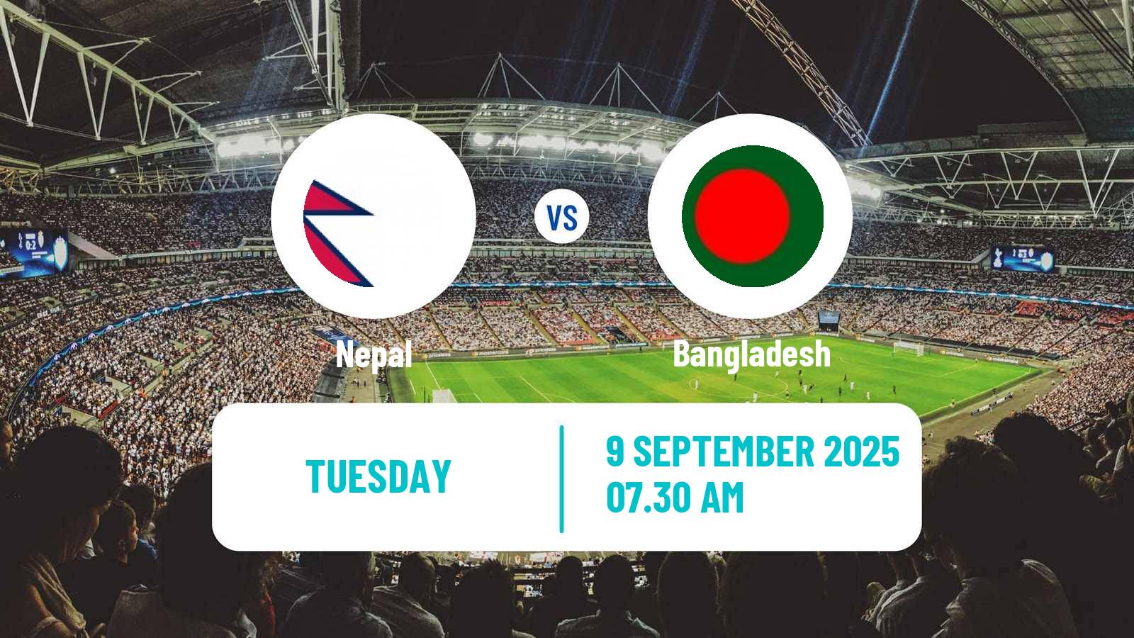 Football Friendly Nepal - Bangladesh