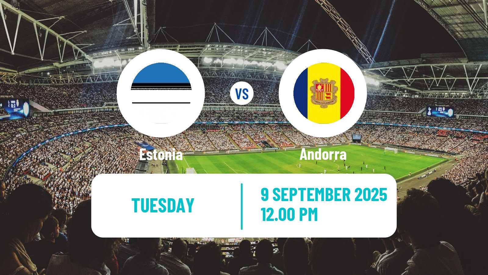 Football Friendly Estonia - Andorra