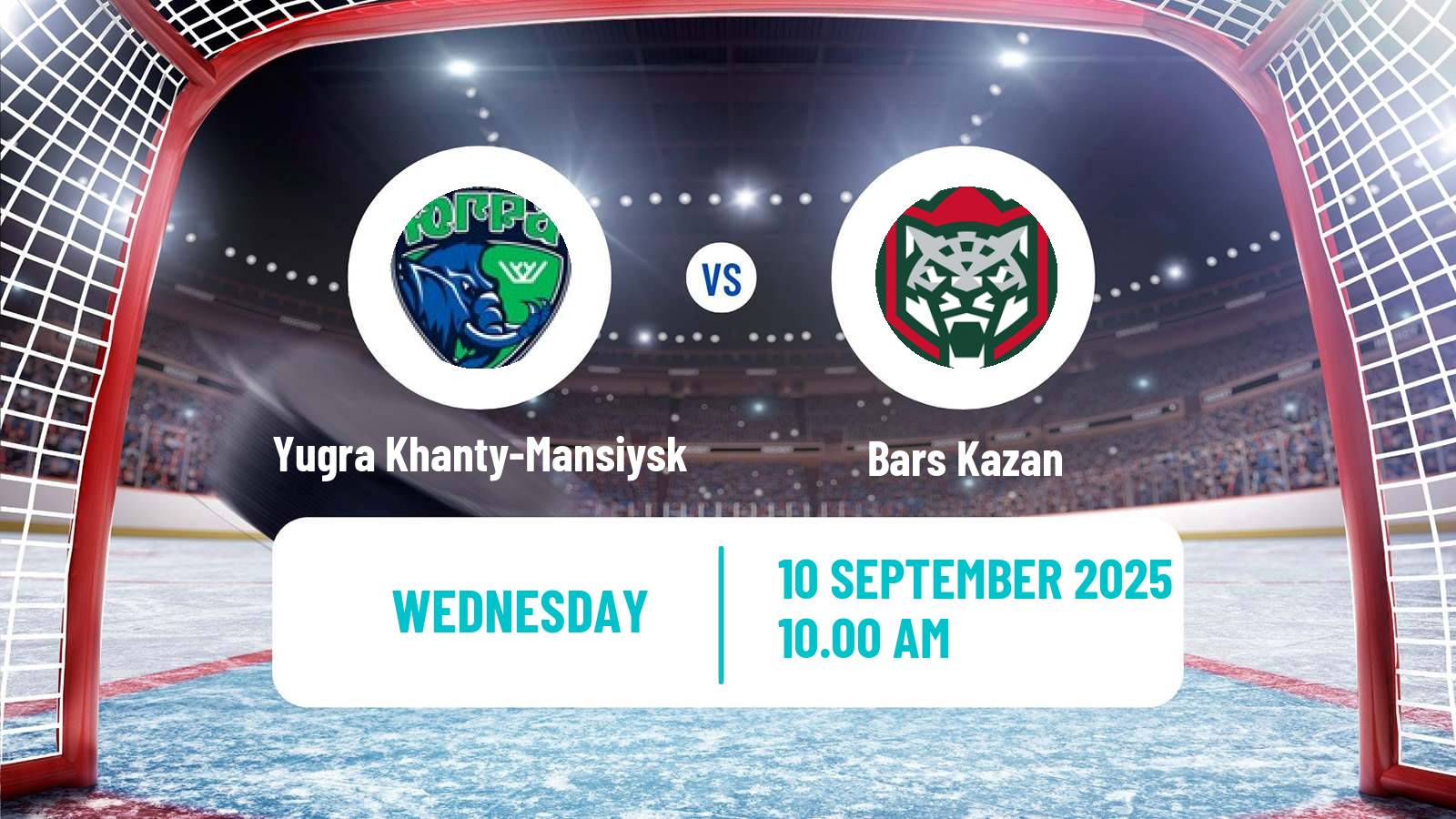 Hockey VHL Yugra Khanty-Mansiysk - Bars Kazan
