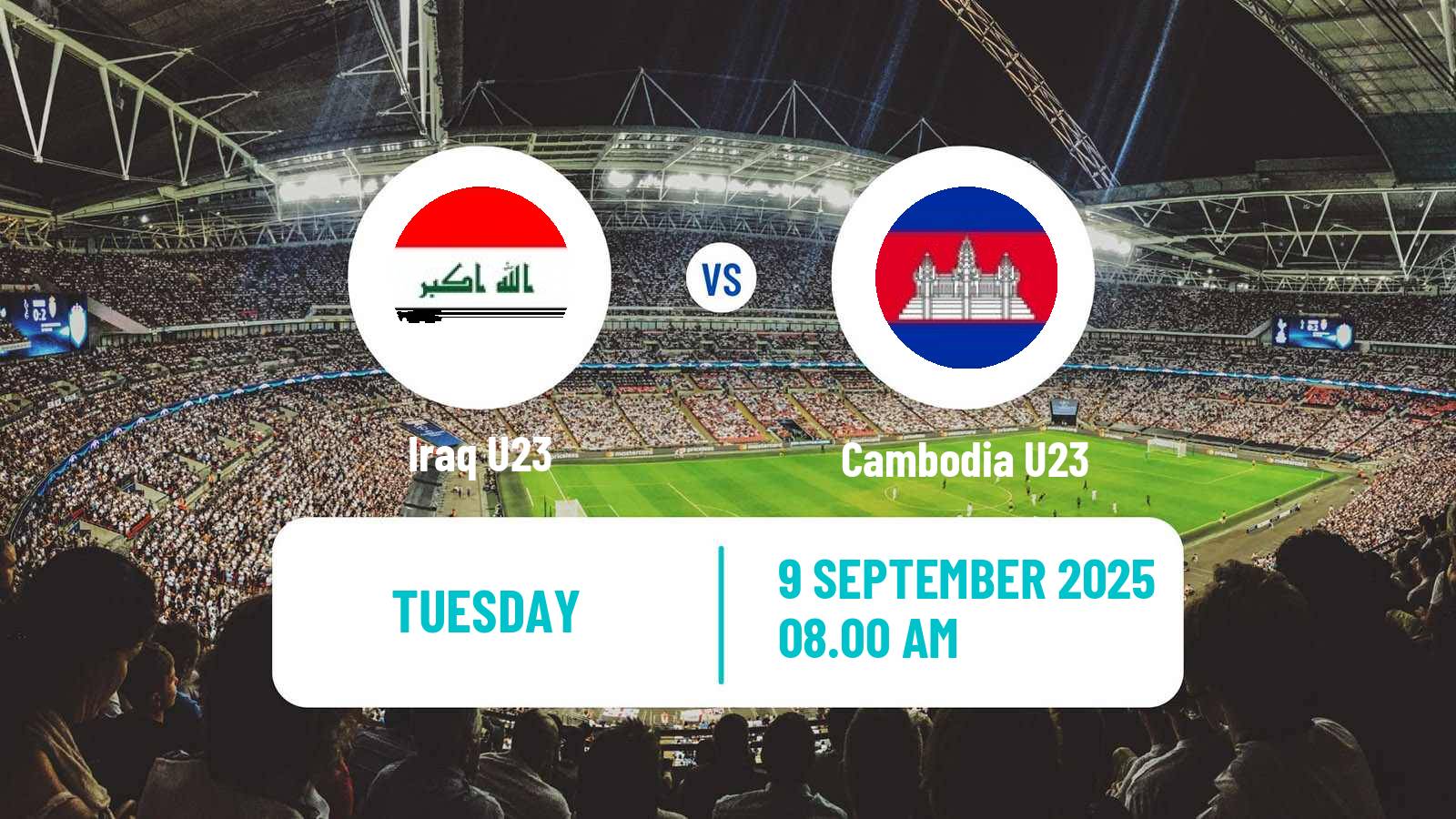 Football AFC Asian Cup U23 Iraq U23 - Cambodia U23