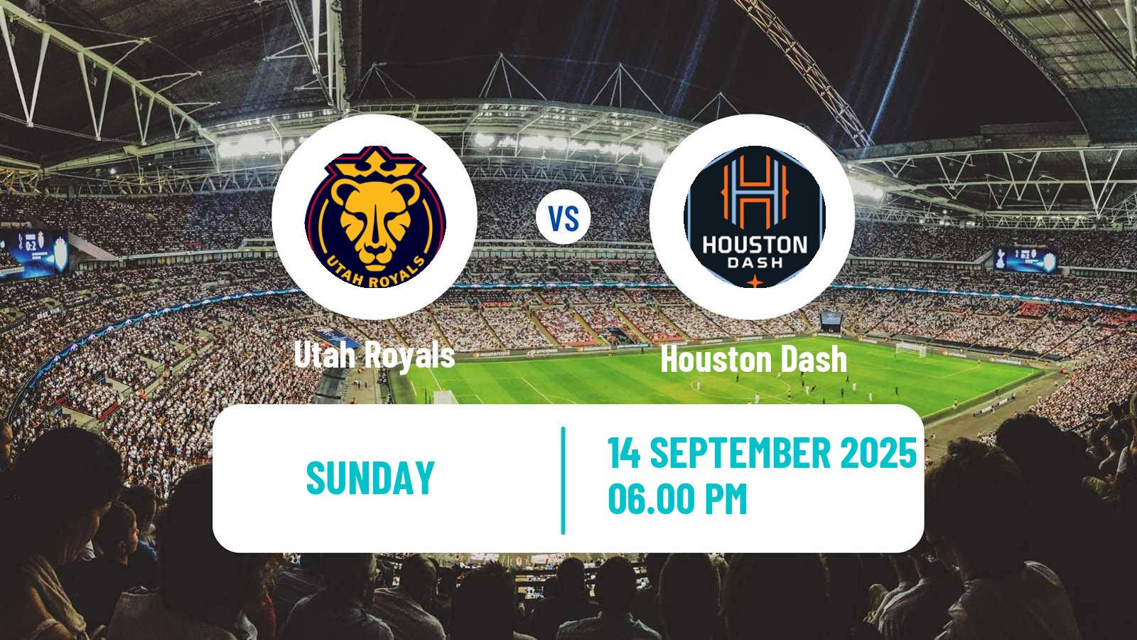 Football NWSL Utah Royals - Houston Dash