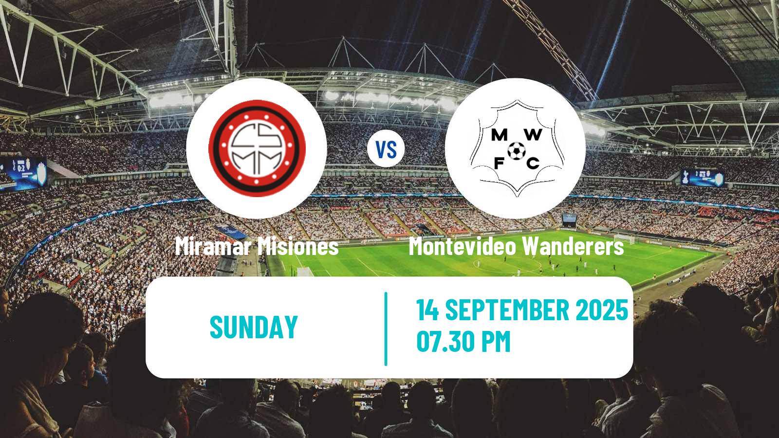 Football Uruguayan Primera Division Miramar Misiones - Montevideo Wanderers