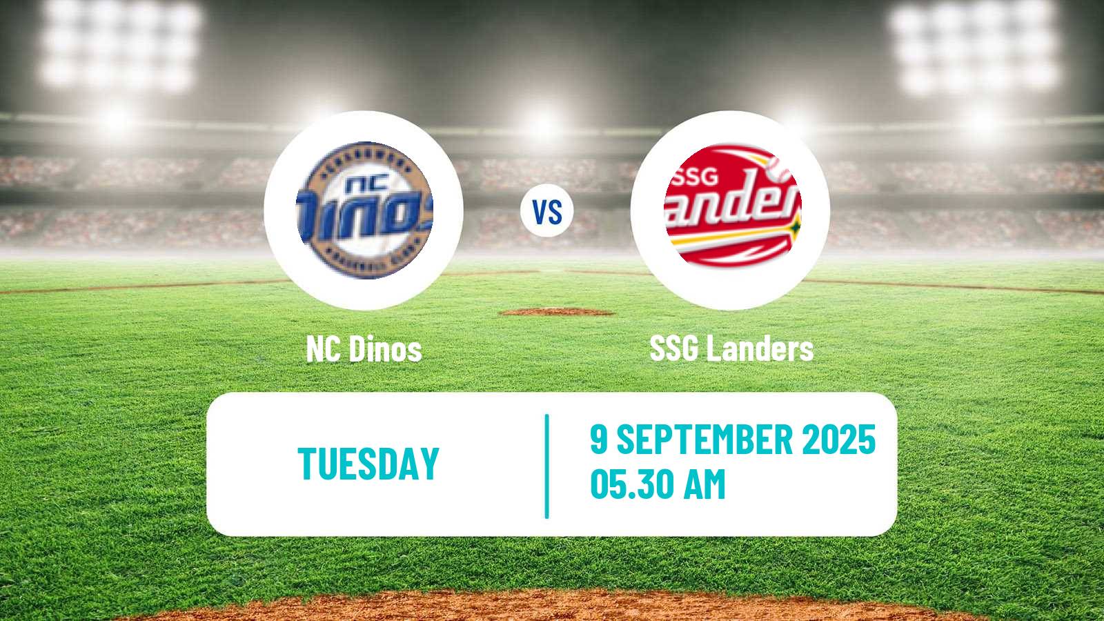 Baseball KBO NC Dinos - SSG Landers