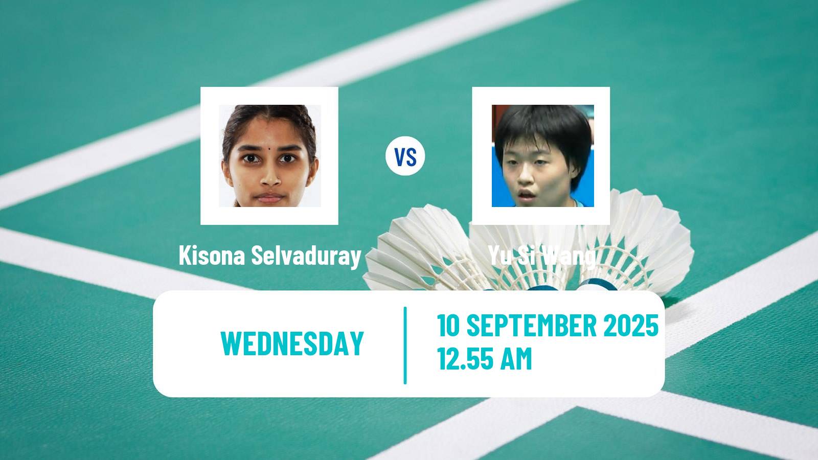 Badminton BWF World Tour Vietnam Open Women Kisona Selvaduray - Yu Si Wang