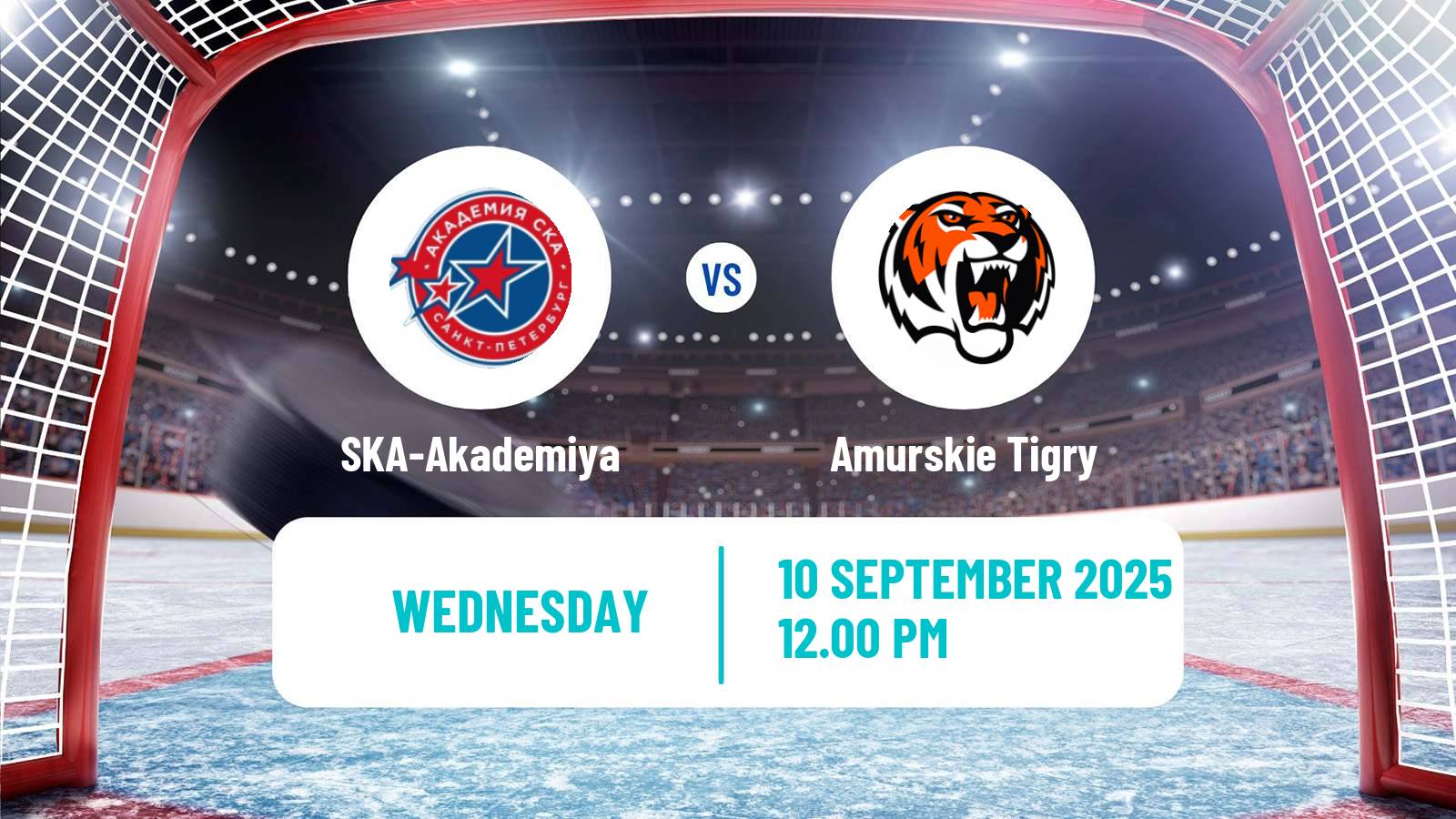 Hockey MHL SKA-Akademiya - Amurskie Tigry