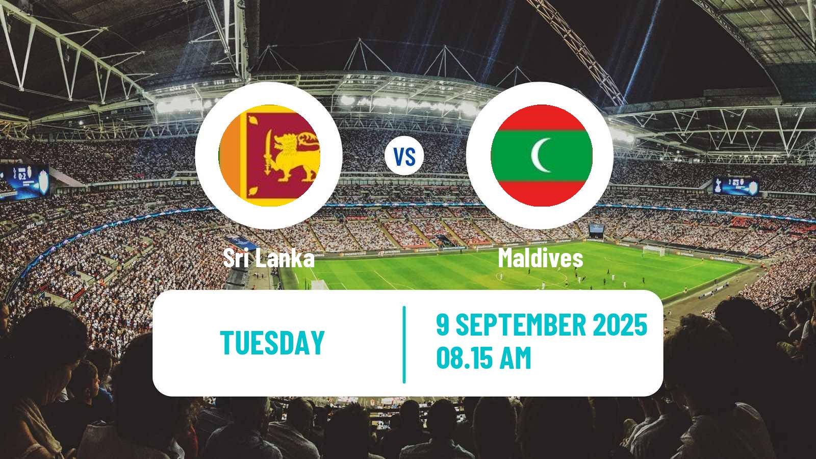 Football Friendly Sri Lanka - Maldives