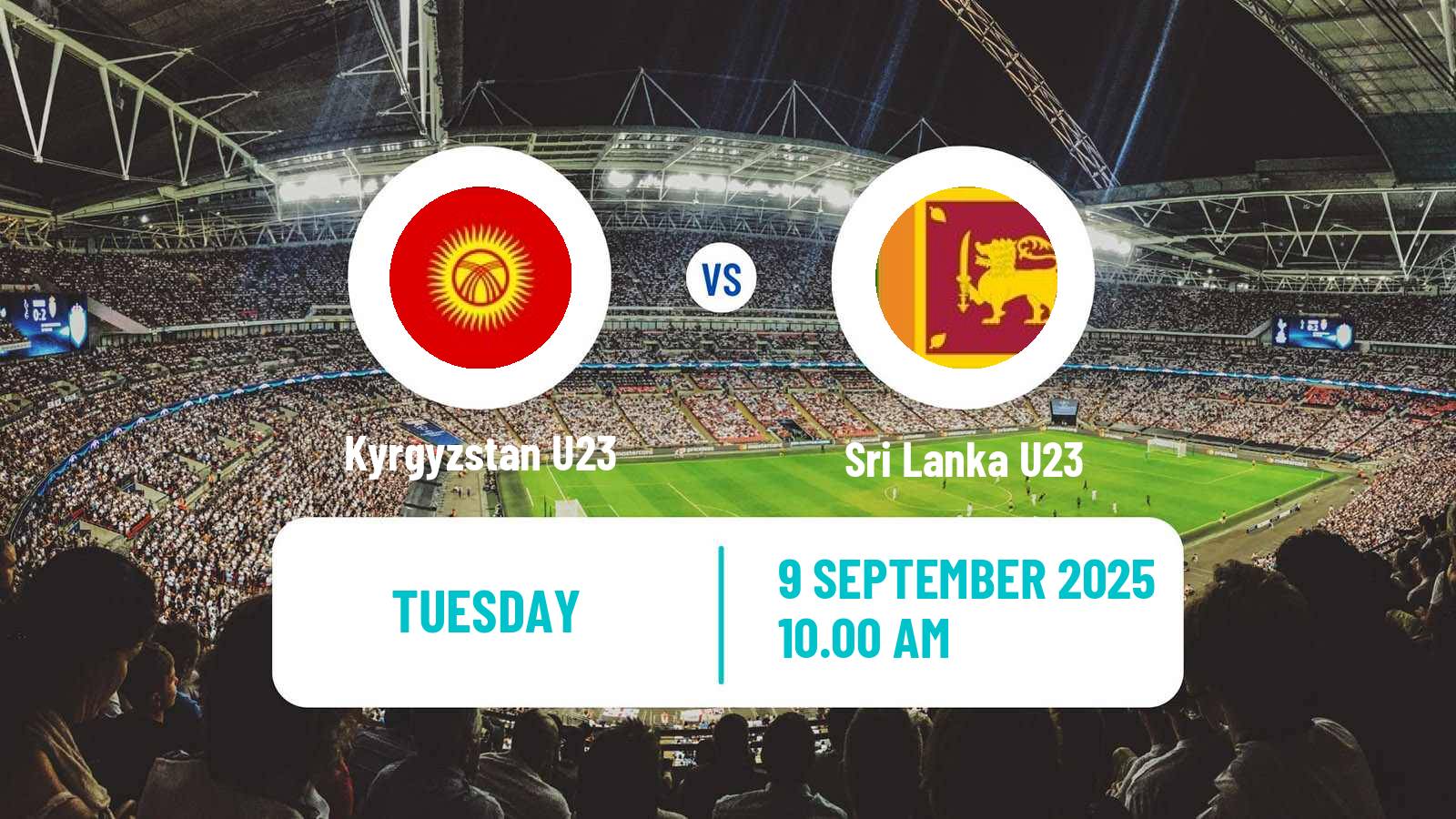 Football AFC Asian Cup U23 Kyrgyzstan U23 - Sri Lanka U23