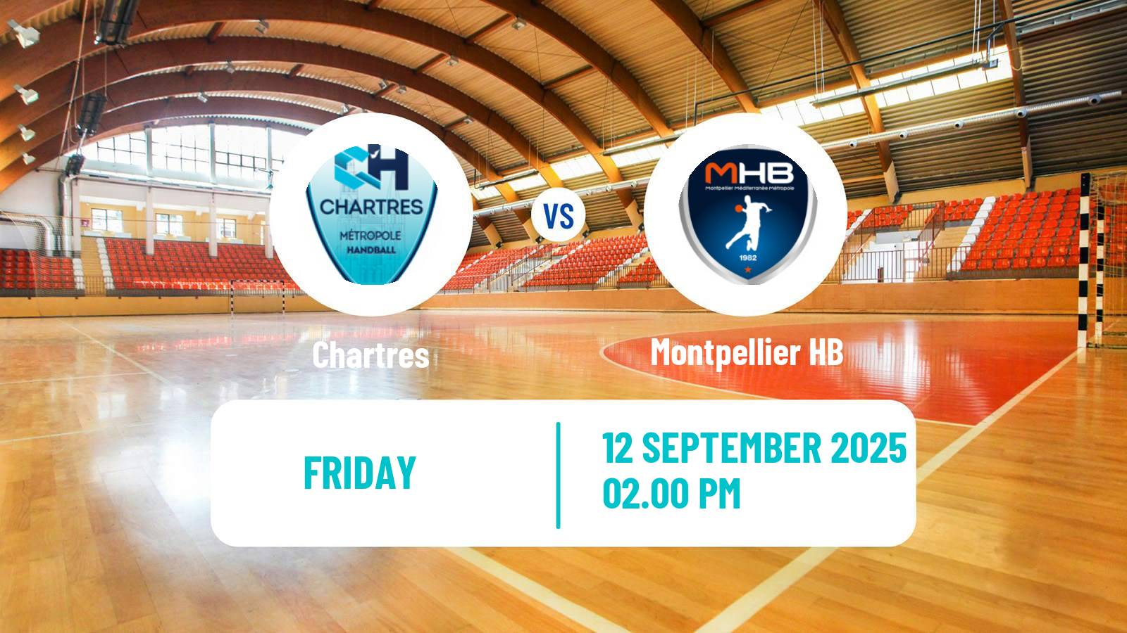 Handball French Starligue Handball Chartres - Montpellier HB