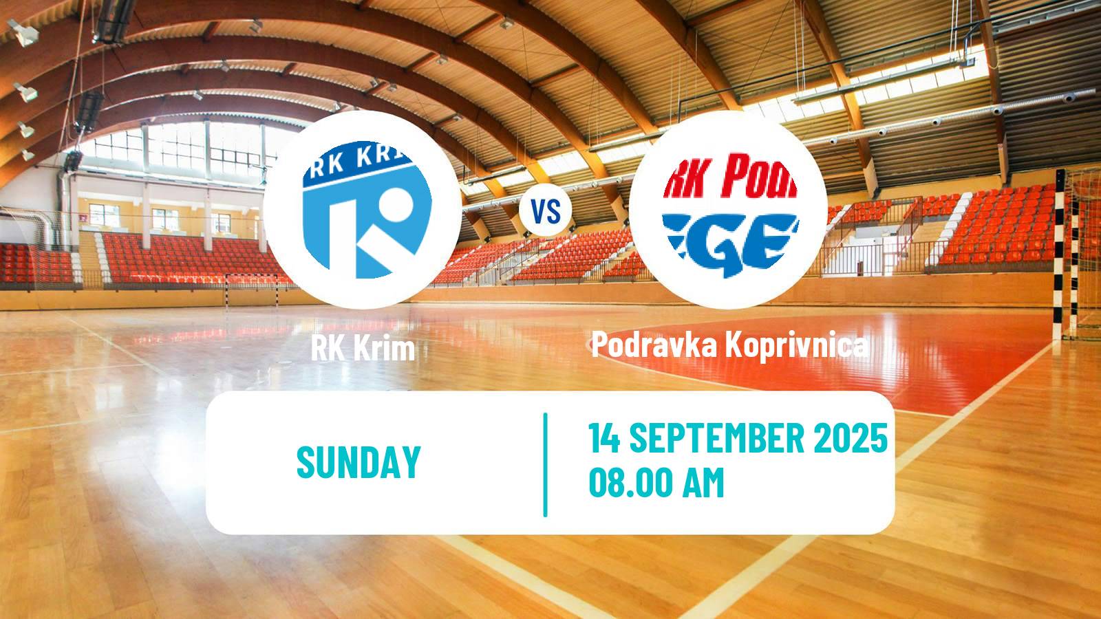 Handball EHF Champions League Women RK Krim - Podravka Koprivnica