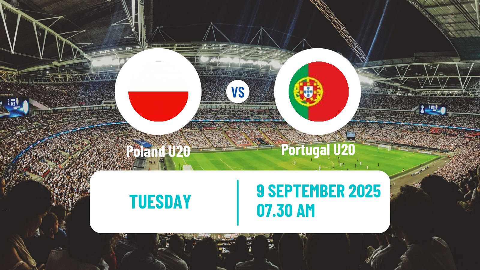 Football Elite League U20 Poland U20 - Portugal U20