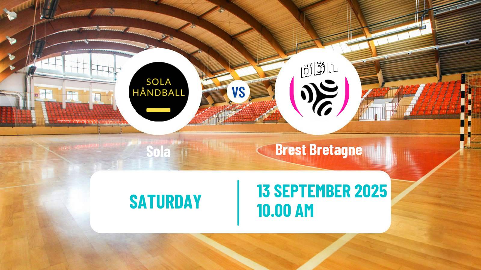 Handball EHF Champions League Women Sola - Brest Bretagne