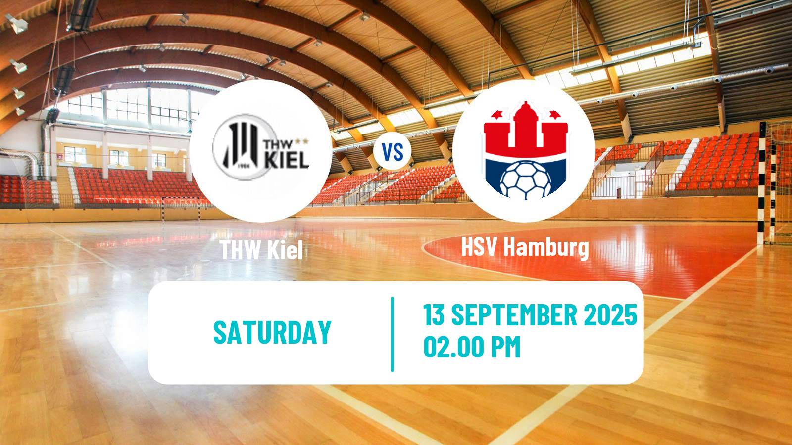 Handball German Bundesliga Handball THW Kiel - HSV Hamburg
