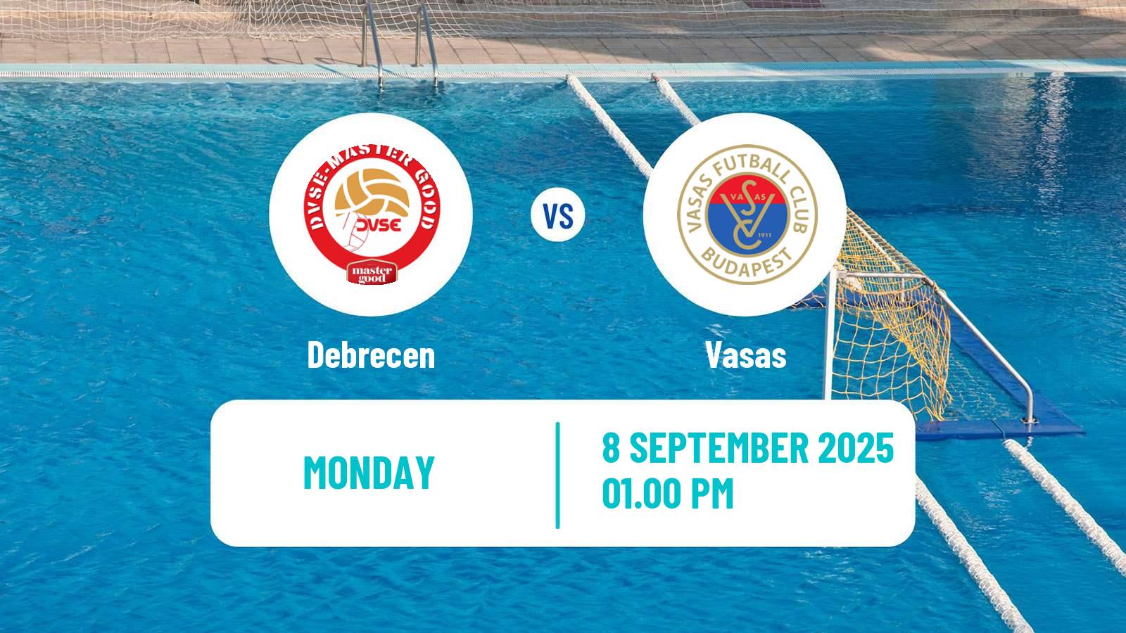 Water polo Hungarian OB I Water Polo Debrecen - Vasas