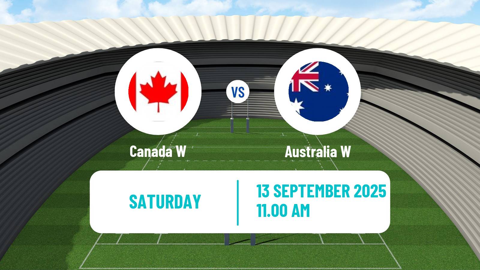 Rugby union World Cup Rugby Union Women Canada W - Australia W