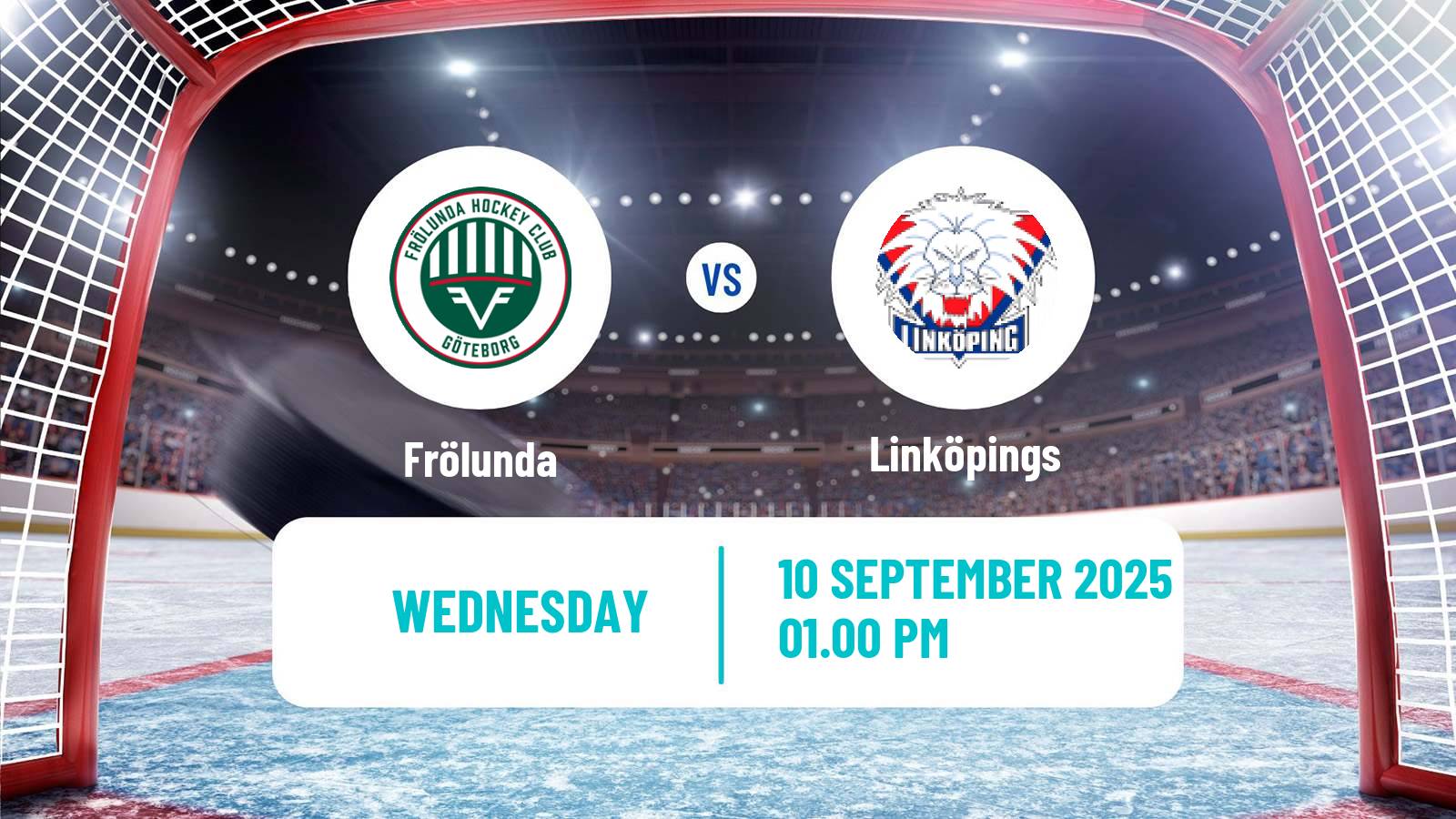 Hockey Swedish SDHL Women Frölunda - Linköpings