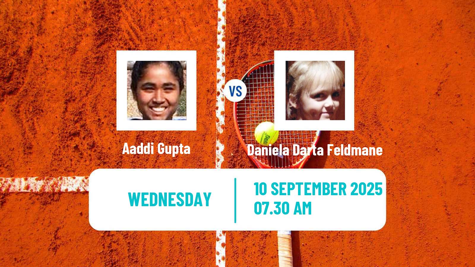 Tennis ITF W15 Kayseri 8 Women Aaddi Gupta - Daniela Darta Feldmane