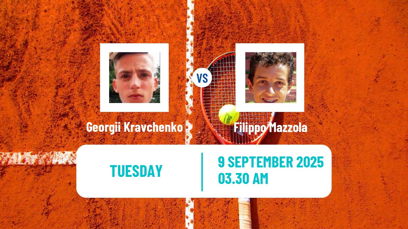 Tennis ITF M25 Pozzuoli Men Georgii Kravchenko - Filippo Mazzola