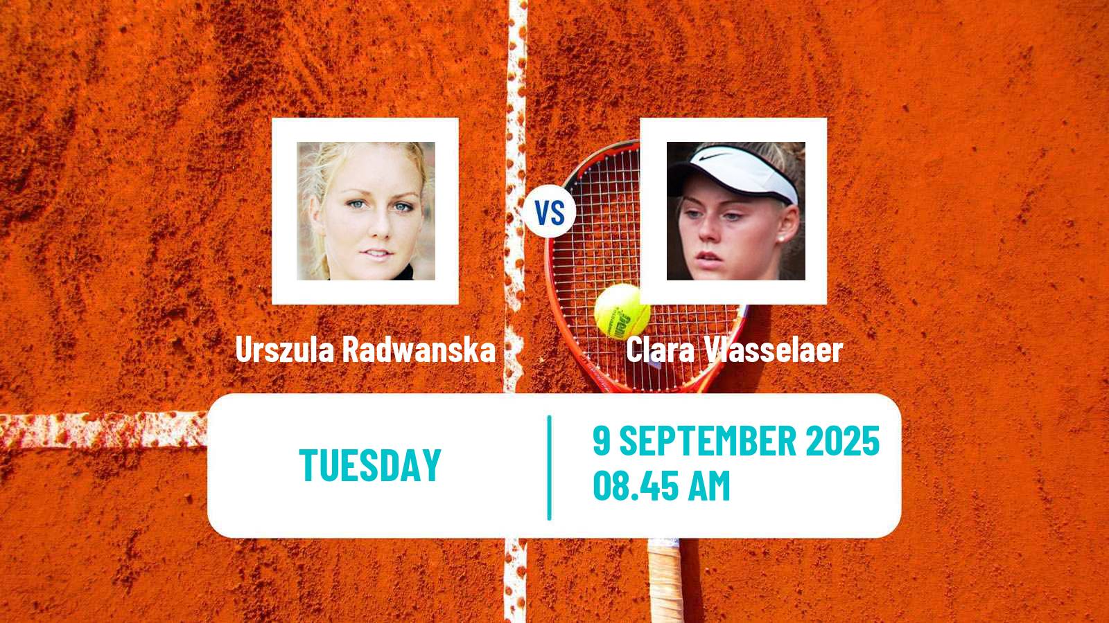 Tennis ITF W75 Le Neubourg Women Urszula Radwanska - Clara Vlasselaer