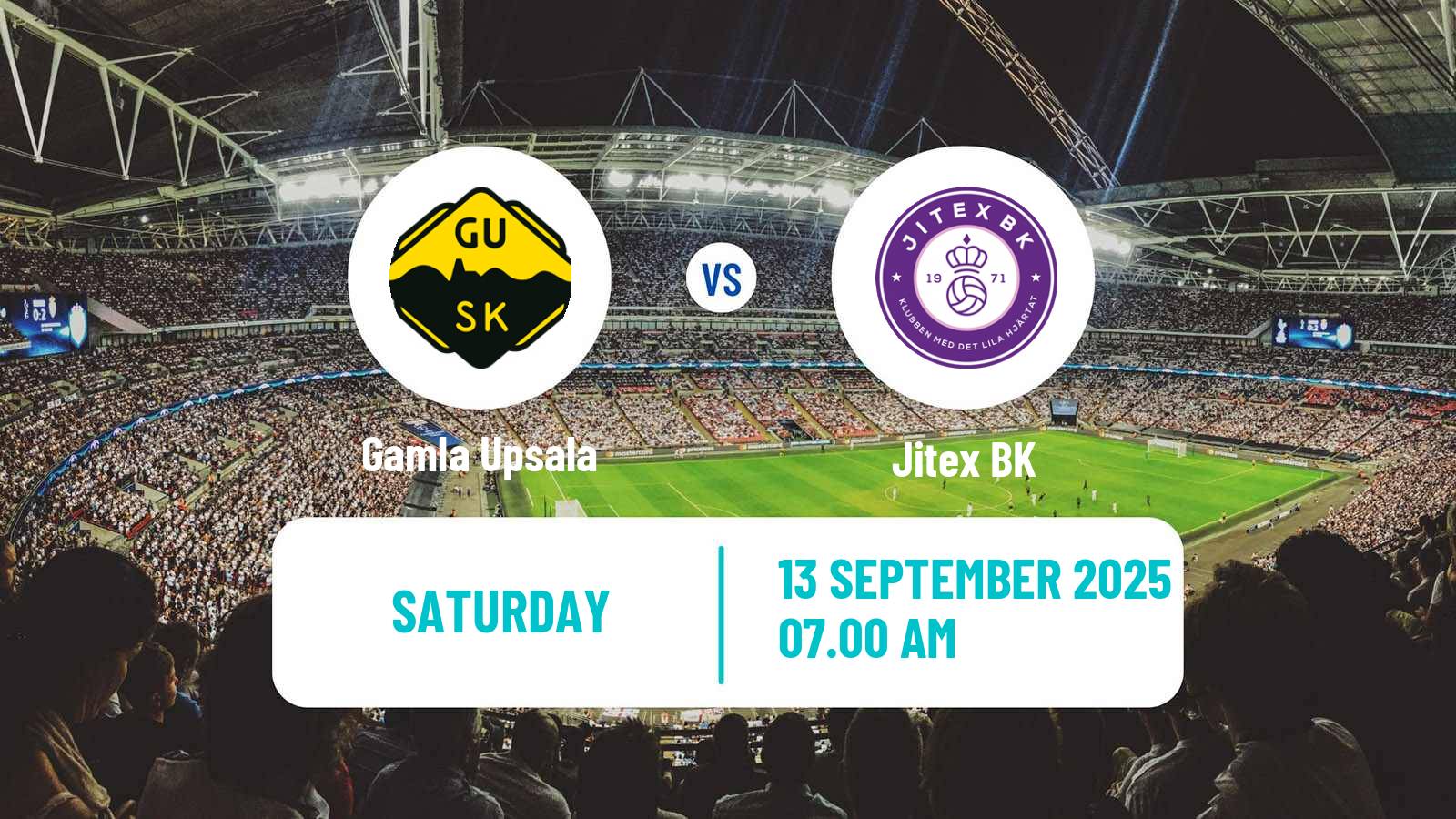 Football Swedish Elitettan Women Gamla Upsala - Jitex