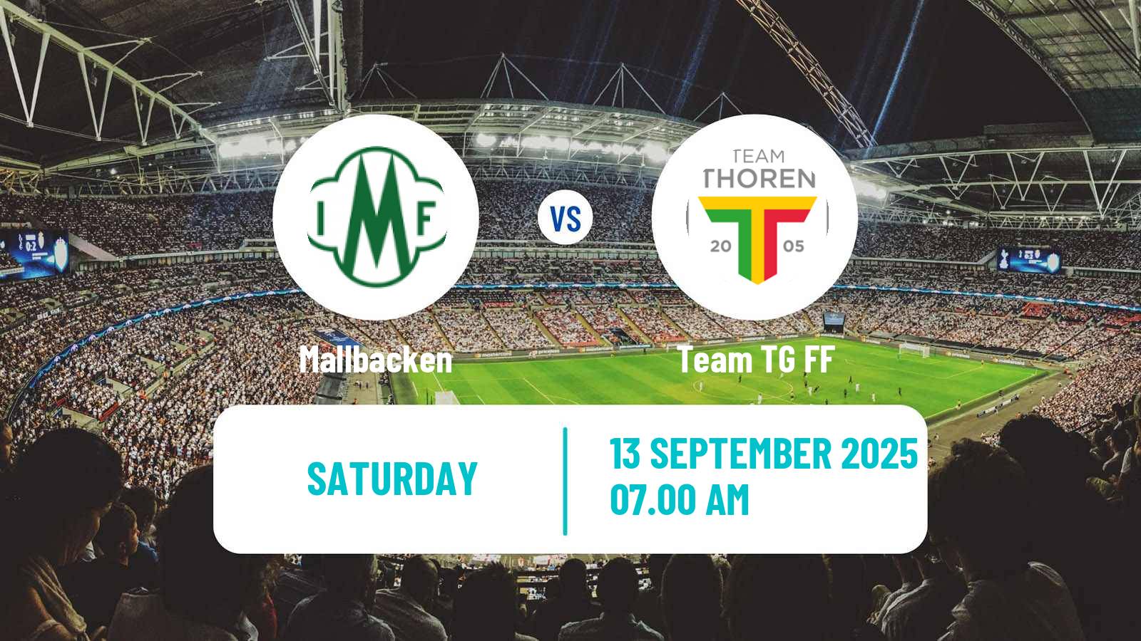 Football Swedish Elitettan Women Mallbacken - Team TG FF