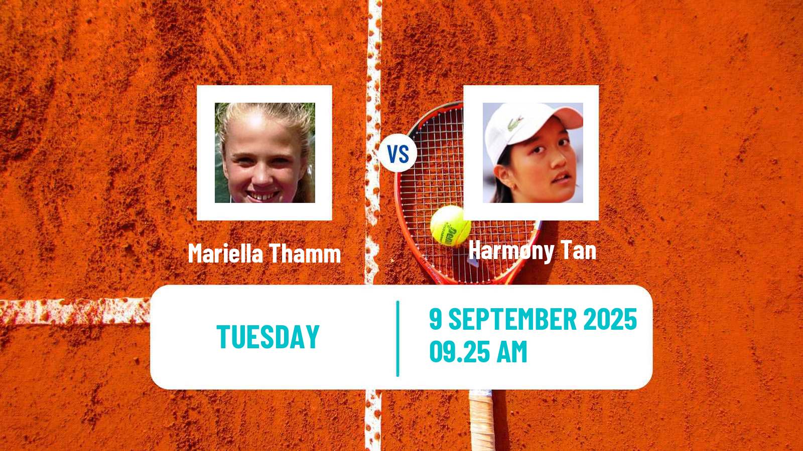 Tennis ITF W75 Le Neubourg Women Mariella Thamm - Harmony Tan