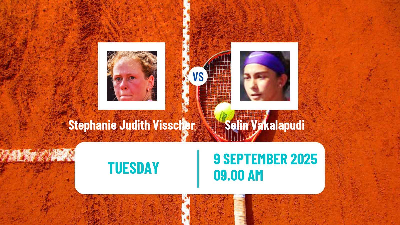 Tennis ITF W35 Uvero Alto Punta Cana Women Stephanie Judith Visscher - Selin Vakalapudi