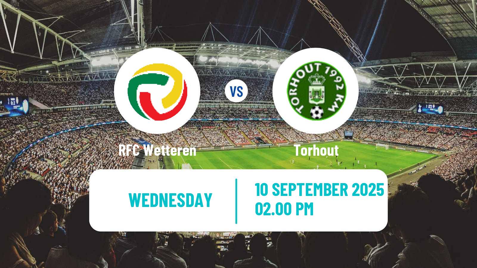Football Belgian Second Amateur Division Group A Wetteren - Torhout