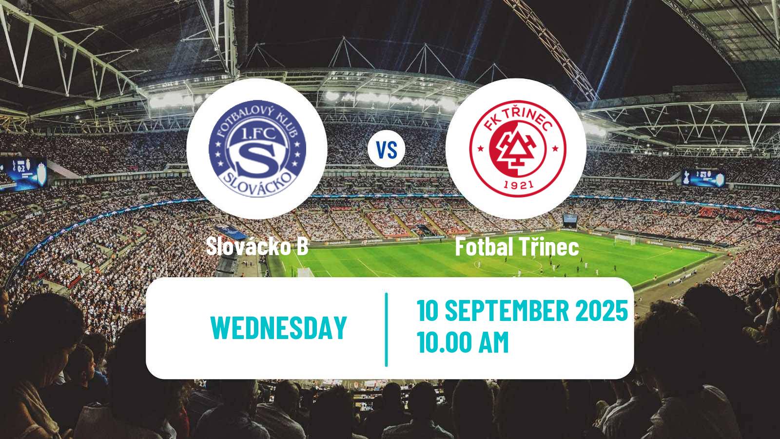 Football Czech MSFL Slovácko B - Fotbal Třinec