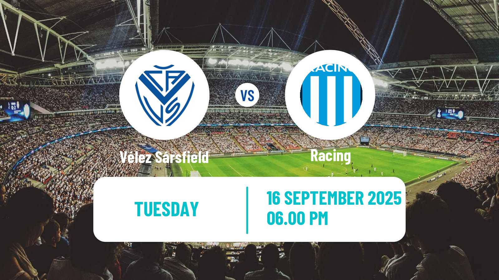 Football Copa Libertadores Vélez Sársfield - Racing