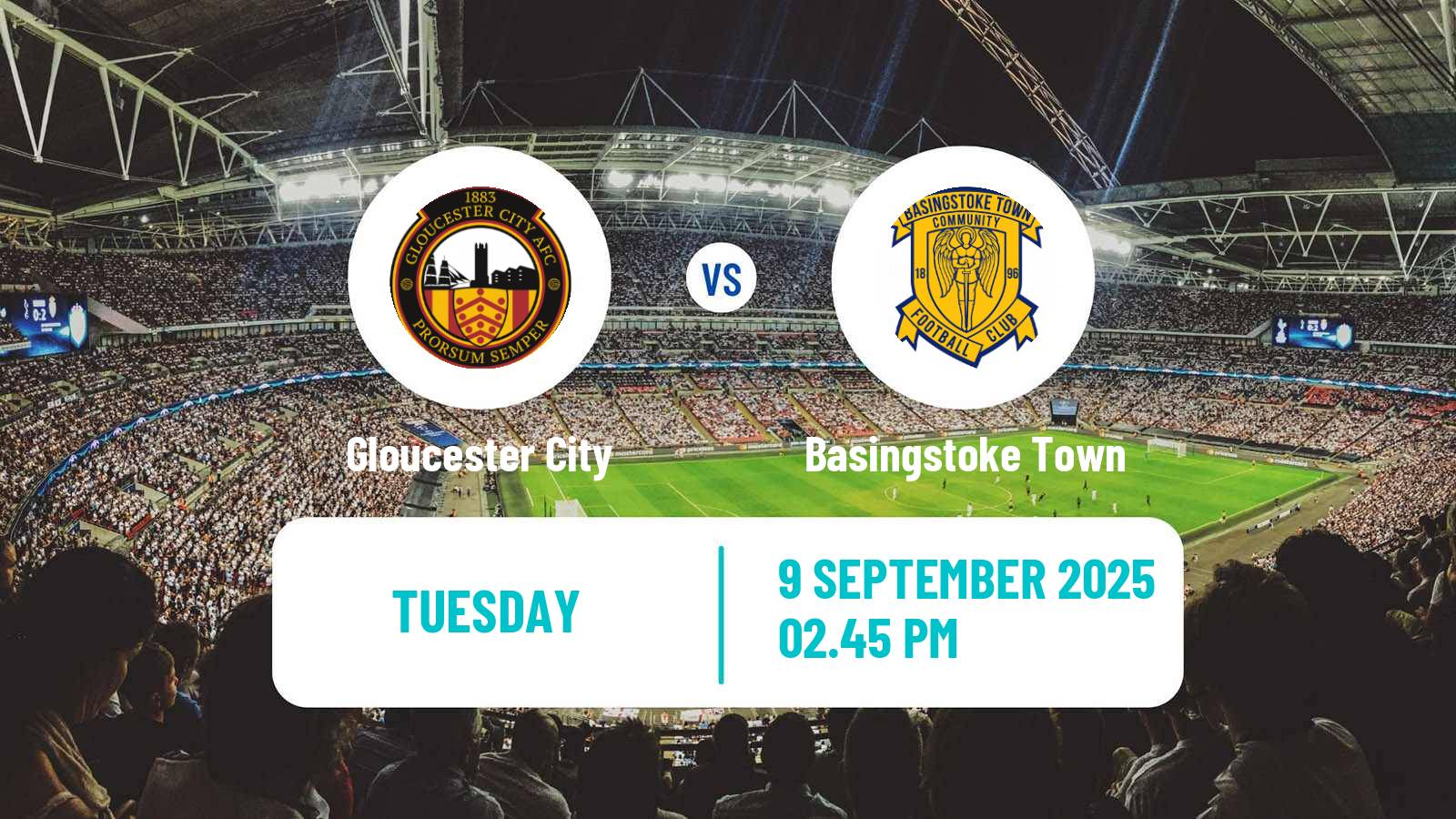 Football English Southern League South Division Gloucester City - Basingstoke Town